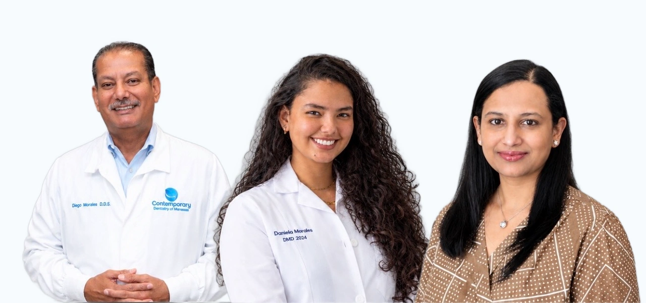 Dr. Diego Morales, Dr. Daniela Morales, and Dr. Manasi Supekar
